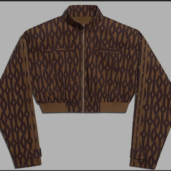 IVY PARK Monogram Cropped Bomber XL - Picture 2 of 2